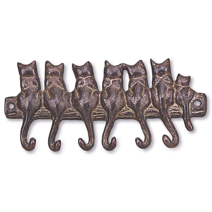 Seven Cat Wall Key Hook by San Pacific International/SPI Home