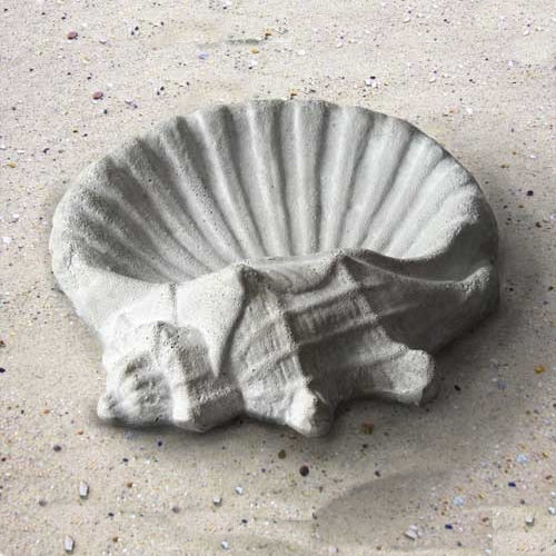 Shell Bird Bath