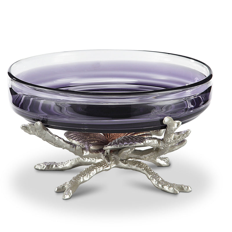 Shell Decorative Bowl and Holder by SPI Home