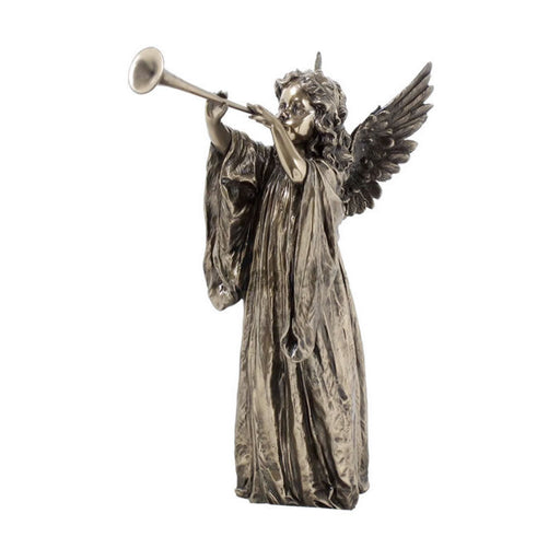Singing Angel With Trumpet Statue