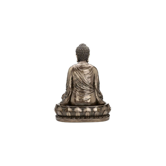 Sitting Gautama Buddha Sculpture- Back View