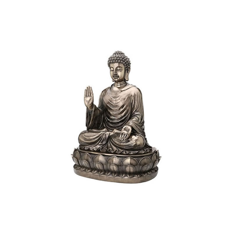 Sitting Gautama Buddha Sculpture by Veronese Design