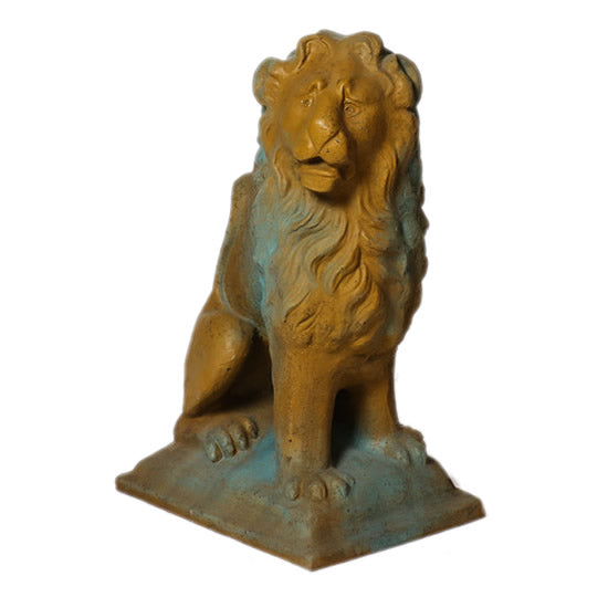 Art Nouveau Sitting Lion Set