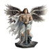 Six-Winged Guardian Angel/Seraphim and Serpent Statue