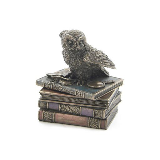 Snow Owl Trinket Box