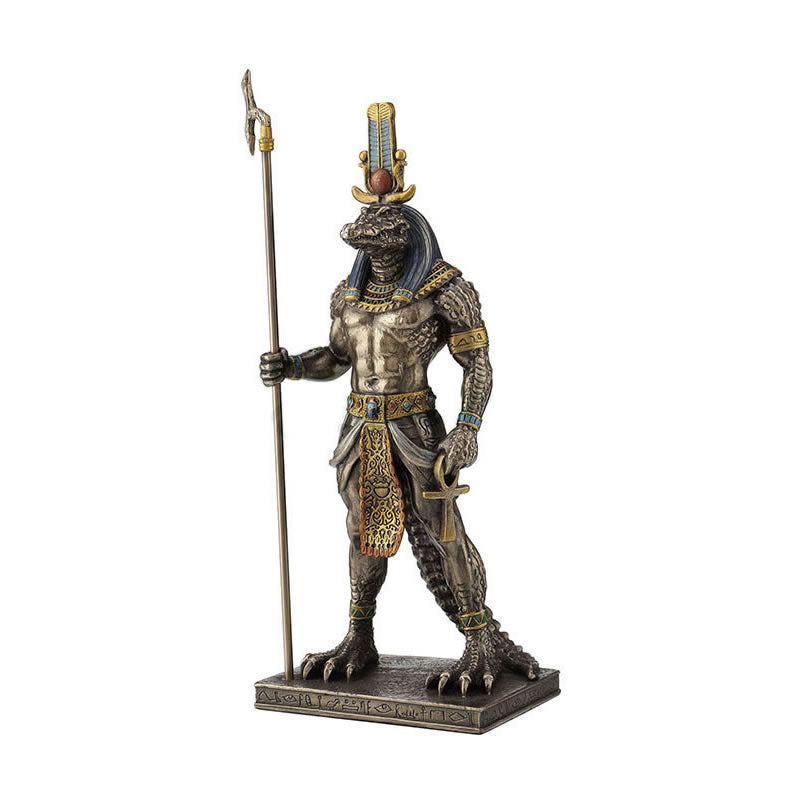 Sobek Statue- Egyptian God of the Nile