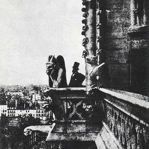 Spitting Gargoyle Statue