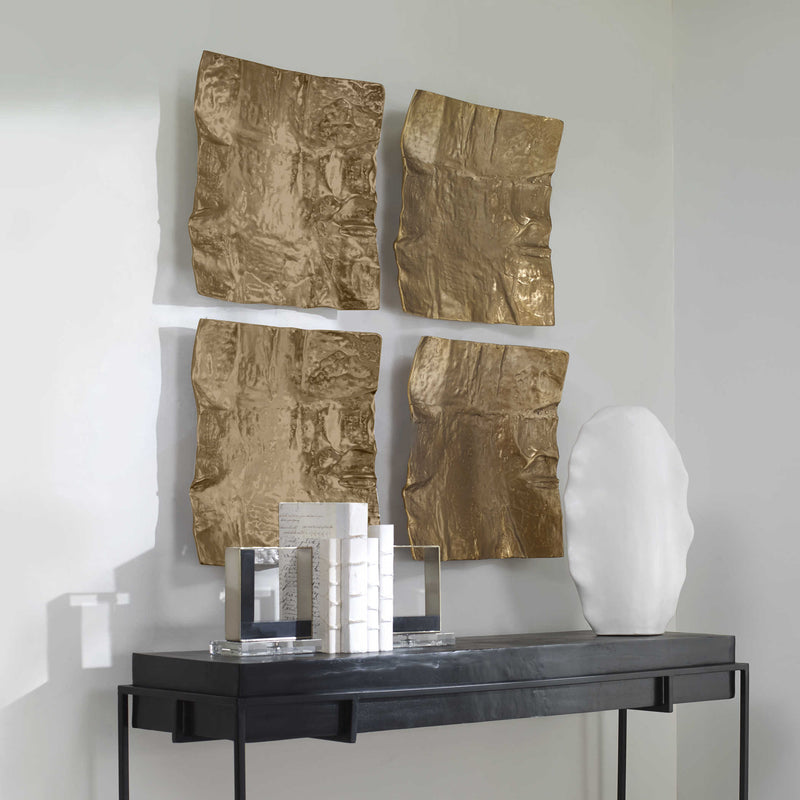Summer & Winter Metal Wall Art