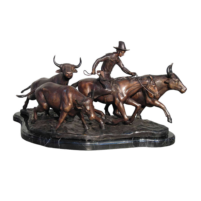 Stampede Bronze Sculpture