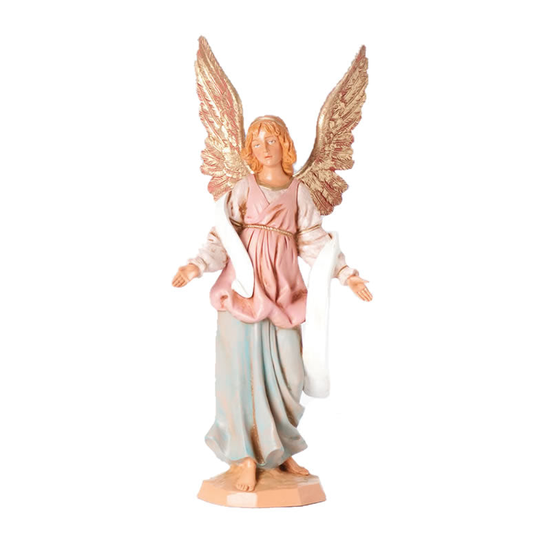 Fontanini Standing Angel Nativity Statue- 12 Inch Scale — AllSculptures