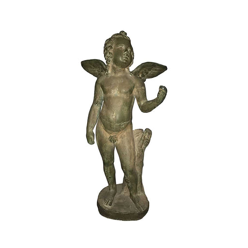 Standing Cupid Angel Bronze Statue