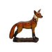 Standing Fox Statue- Bronze/Special Patina