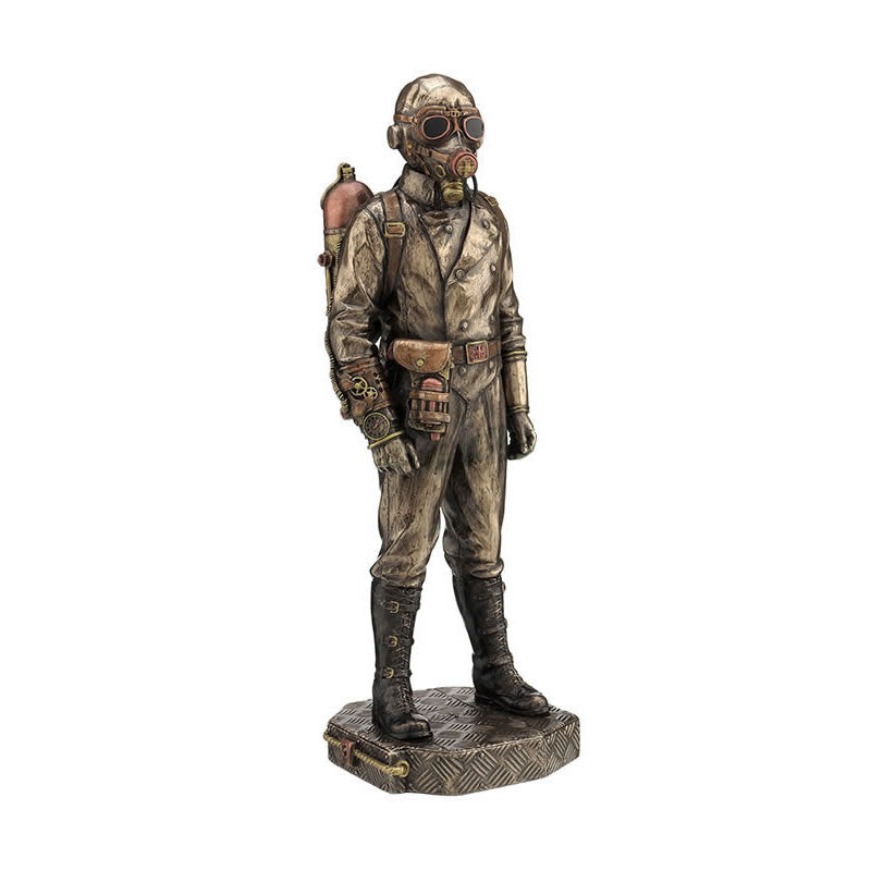 Steampunk Aeronaut Statue