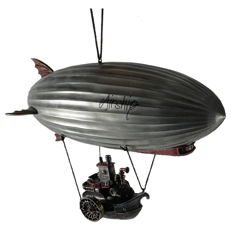 steampunk air ship