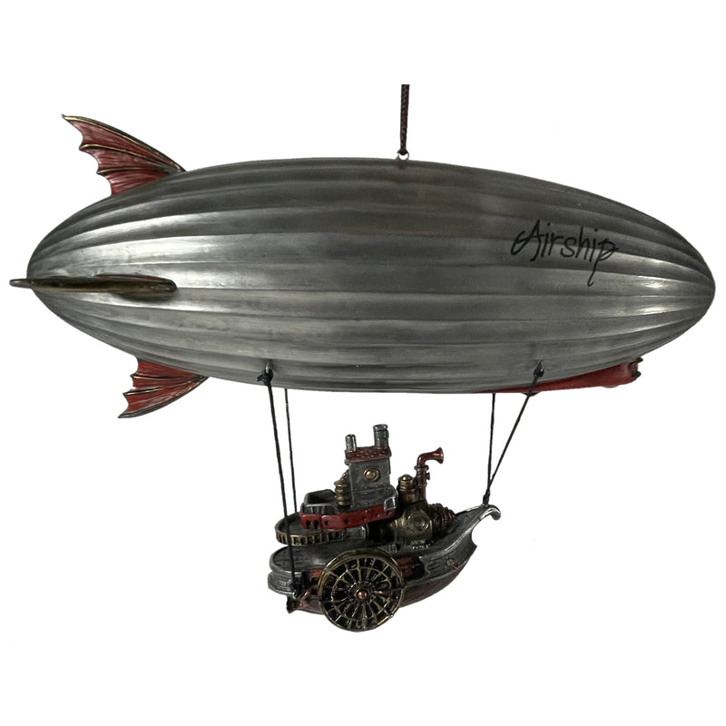 steampunk air ship