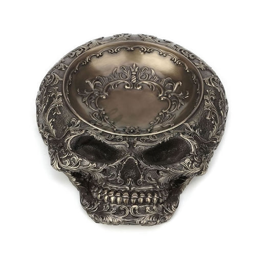 Steampunk Decorative Flat Skull Vessel/Tray