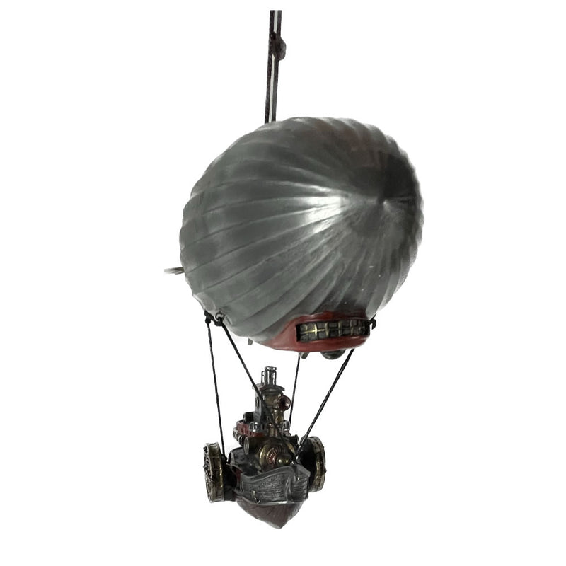 Steampunk Airship With Steamship Gondola Statue