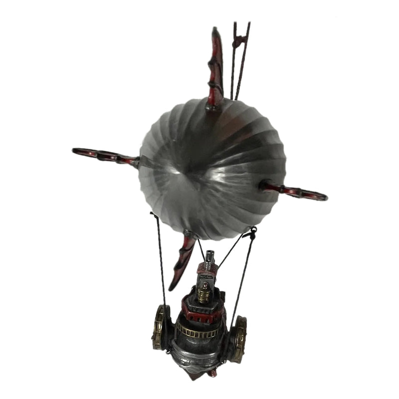 Steampunk Airship With Steamship Gondola Statue