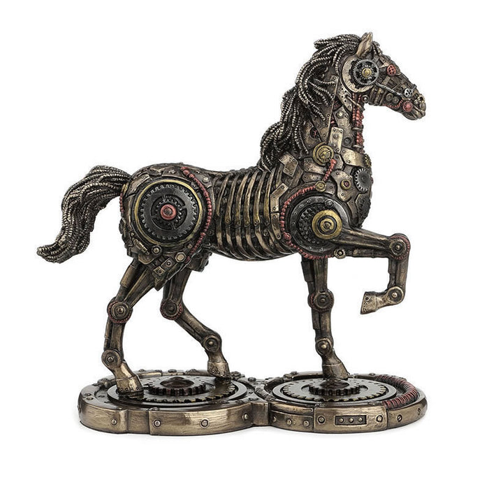 Steampunk Horse Gait Statue