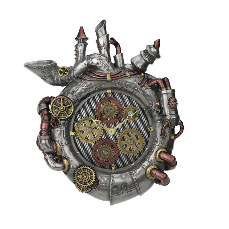 Steampunk Magnum Opus Wall Clock