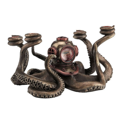 Steampunk Octopus Candelabrum