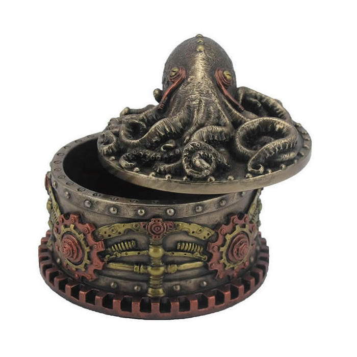 Steampunk Octopus Trinket Box