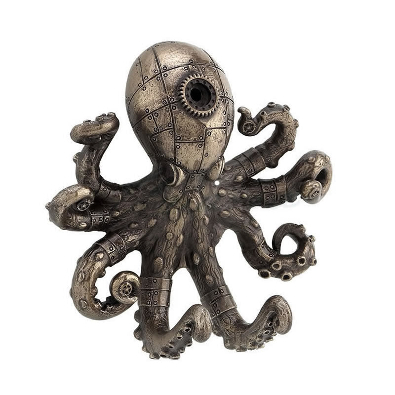 Steampunk Octopus Wall Hook