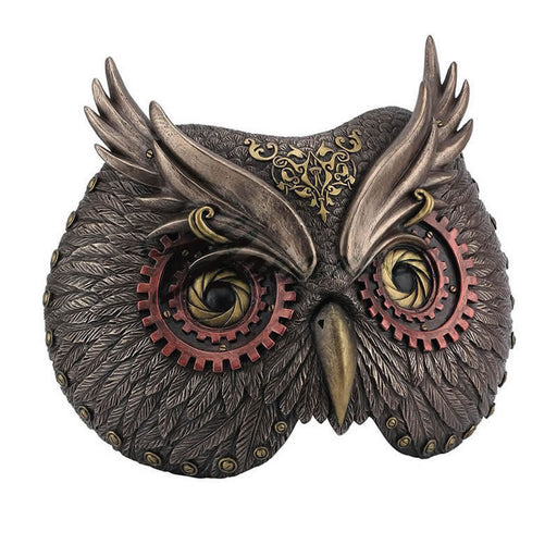 Steampunk Owl Mask Wall Art
