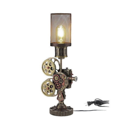 Steampunk Projector Mesh Lamp