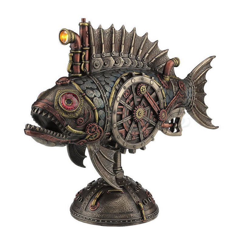 Steampunk Submarine - Melanocetus - Supero Duo (LED Head Light