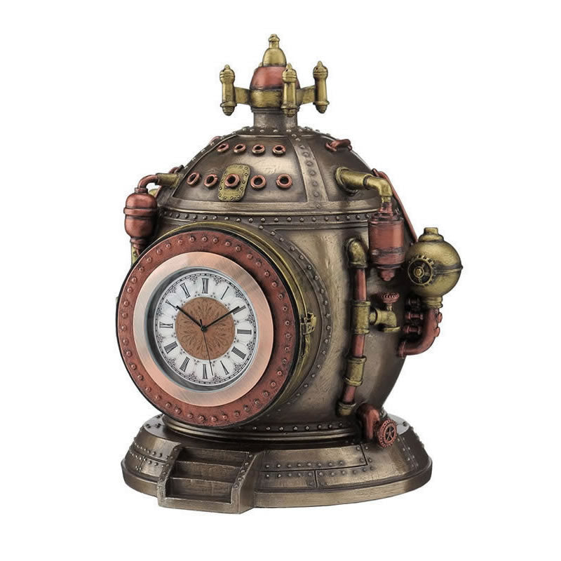 Steampunk Time Machine | Trinket Box Clock — AllSculptures