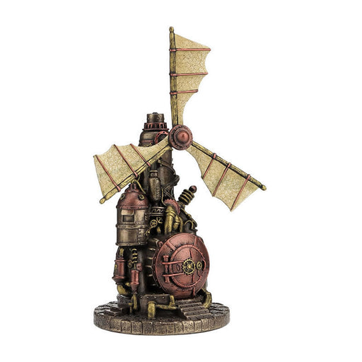 Steampunk Windmill Statue