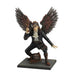 Steampunk Winged Man With Gun Statue