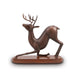 Stretching Deer Desktop Statue