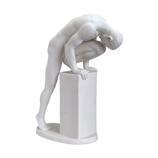 Stretching Male Sculpture (Matte)