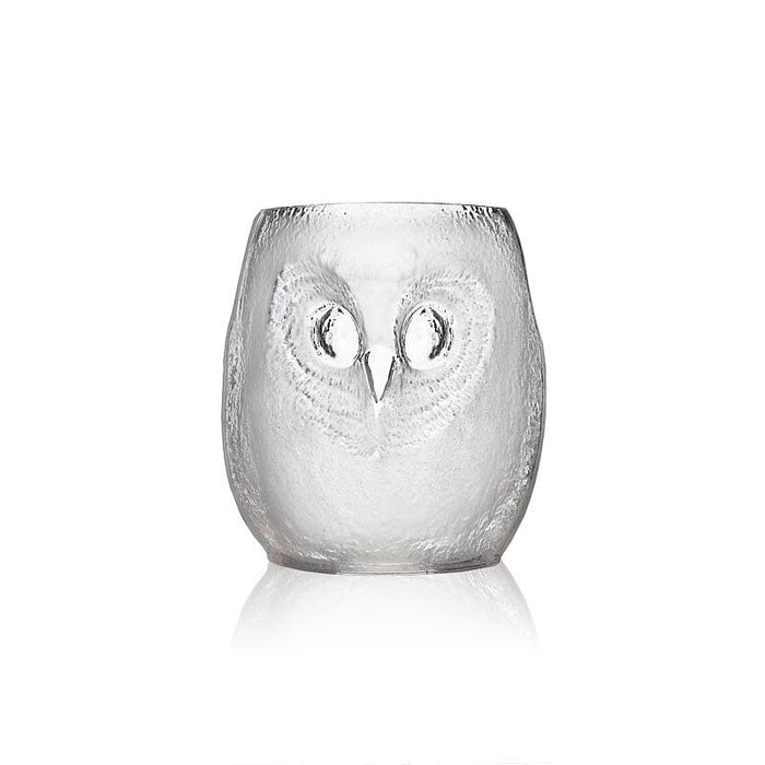 Strix Owl Tumbler, Clear/Large by Mats Jonasson