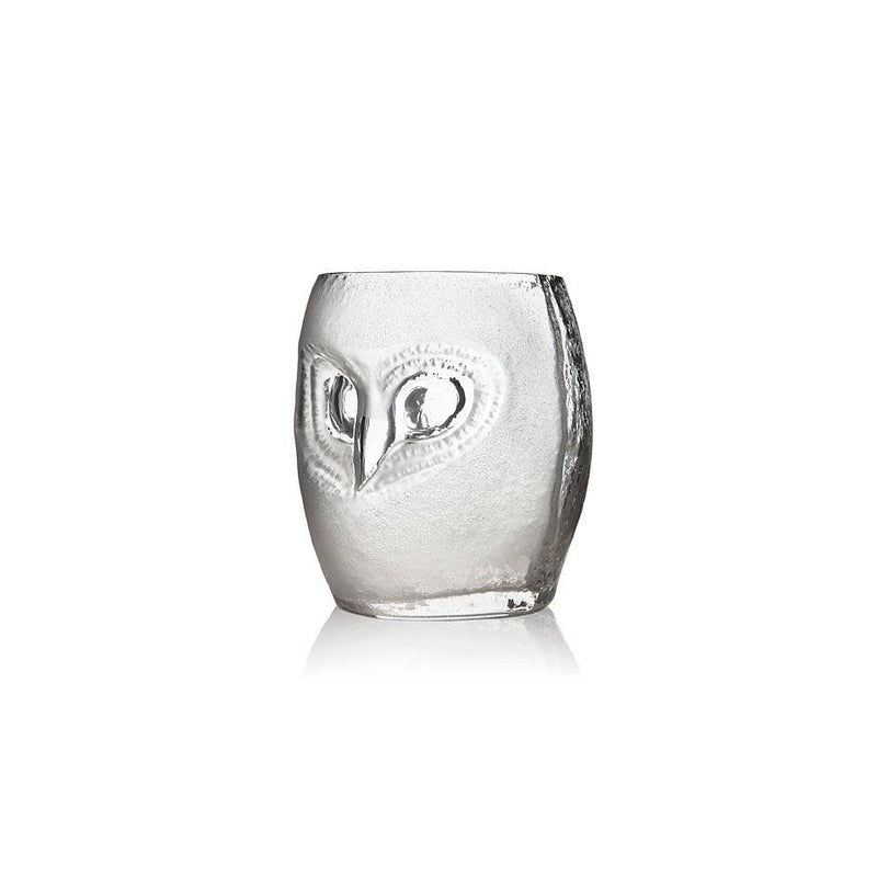 Strix Owl Tumbler, Clear/Small by Mats Jonasson