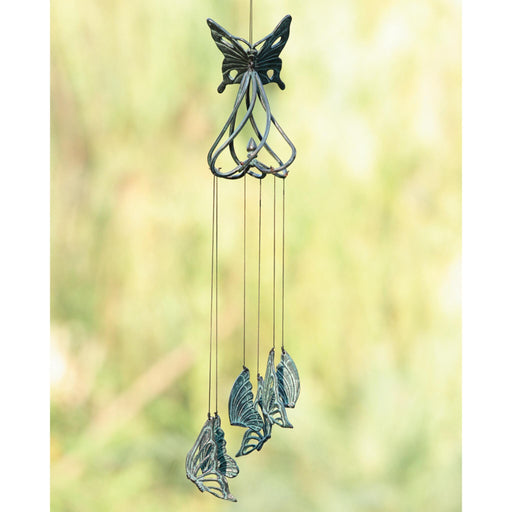 Stylized Butterfly Wind Chime by San Pacific International/SPI Home
