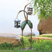 Stylized Crane Pair LED Garden Lantern by San Pacific International/SPI Home