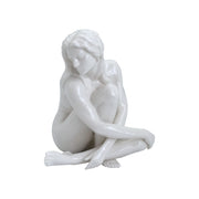 Sultry II- Female Nude Sculpture, Glazed Finish