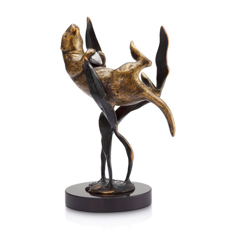 Suppertime! Sea Otter Sculpture by San Pacific International/SPI Home