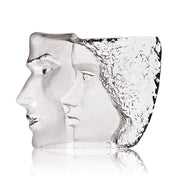 Together Crystal Couple Sculpture by Mats Jonasson