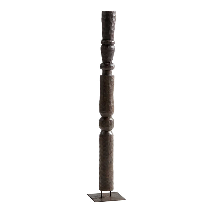 Modern Totem Pole Floor Sculpture -60"H