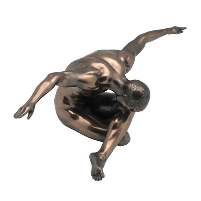 Tranquility Bronze Male Nude Sculpture, Large
