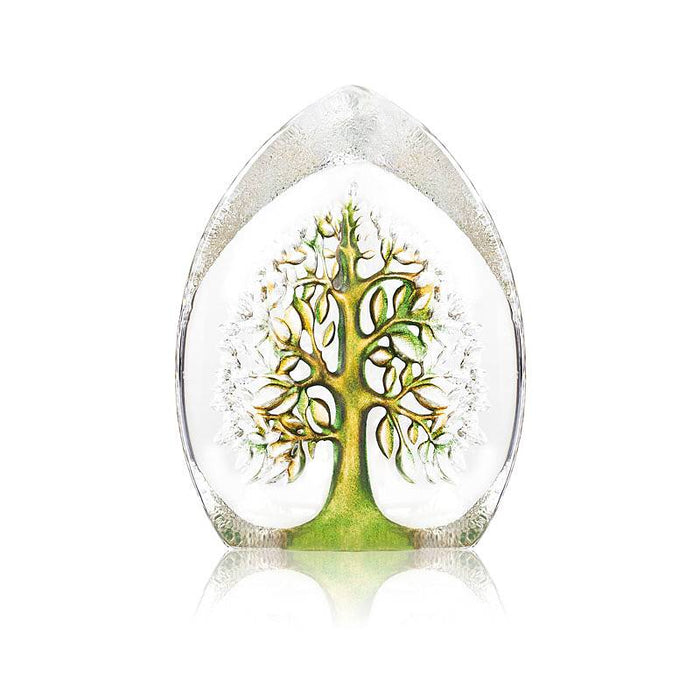 Tree of Life 'Yggdrasil' Crystal Sculpture by Mats Jonasson