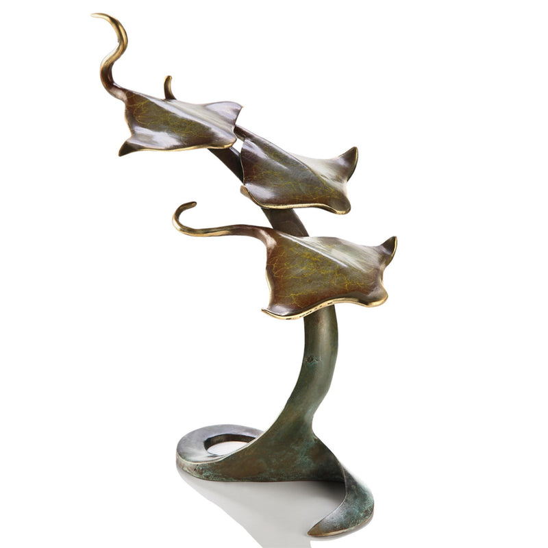 Triple Sting Rays Statue by San Pacific International/SPI Home