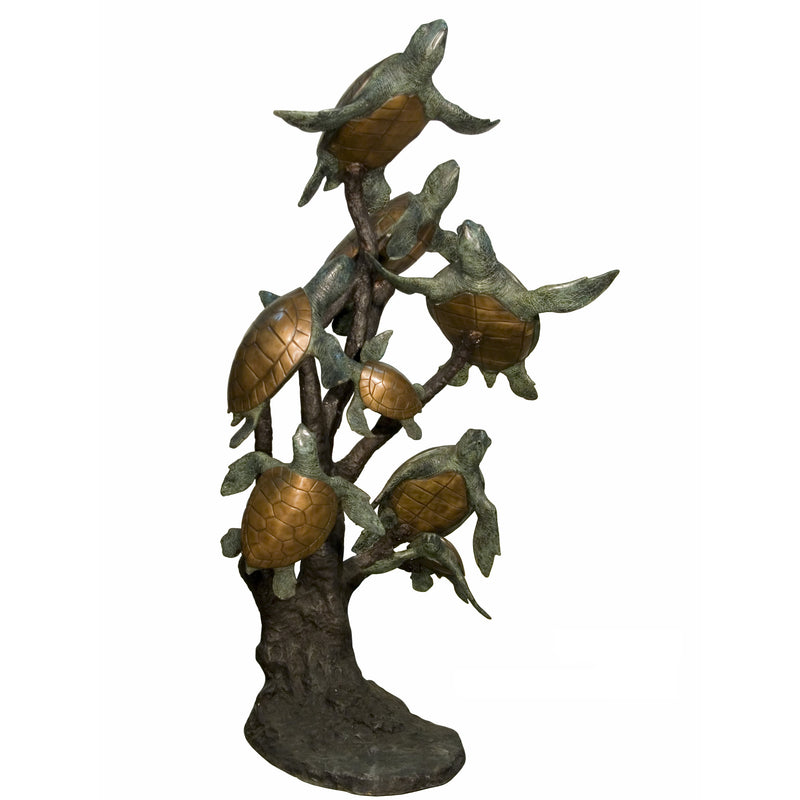 Turtle Bronze Fountain