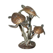 Turtle Bronze Fountain