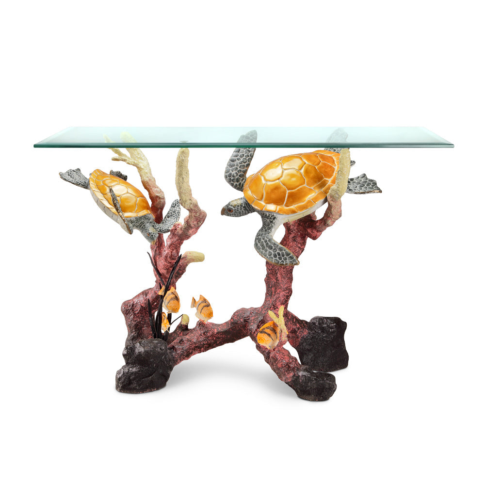 Turtle Console Table|SPI Home — AllSculptures