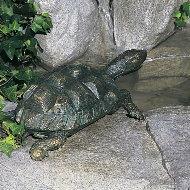 Turtle Garden Fountain-Medium